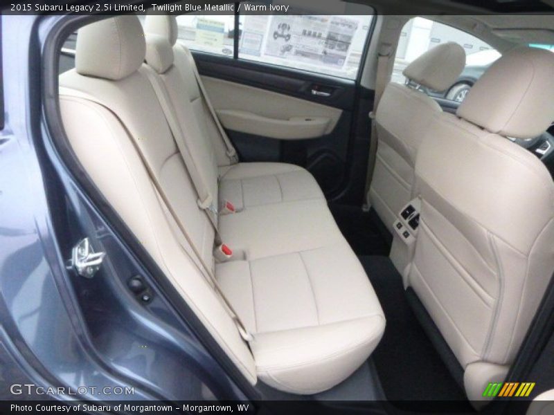 Twilight Blue Metallic / Warm Ivory 2015 Subaru Legacy 2.5i Limited