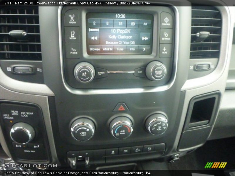 Controls of 2015 2500 Powerwagon Tradesman Crew Cab 4x4