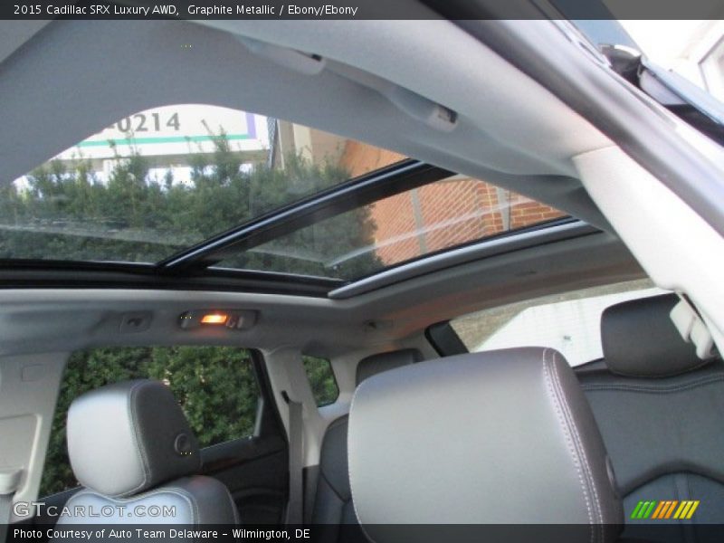 Graphite Metallic / Ebony/Ebony 2015 Cadillac SRX Luxury AWD