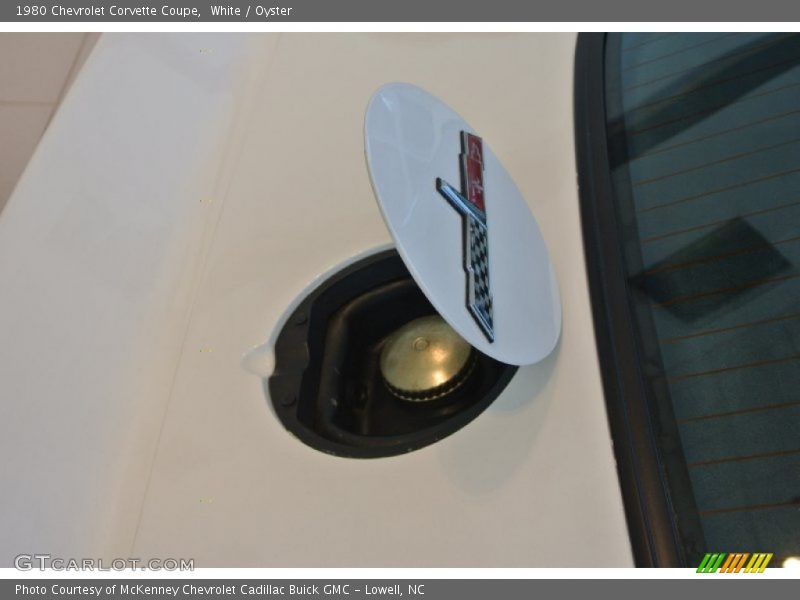 White / Oyster 1980 Chevrolet Corvette Coupe