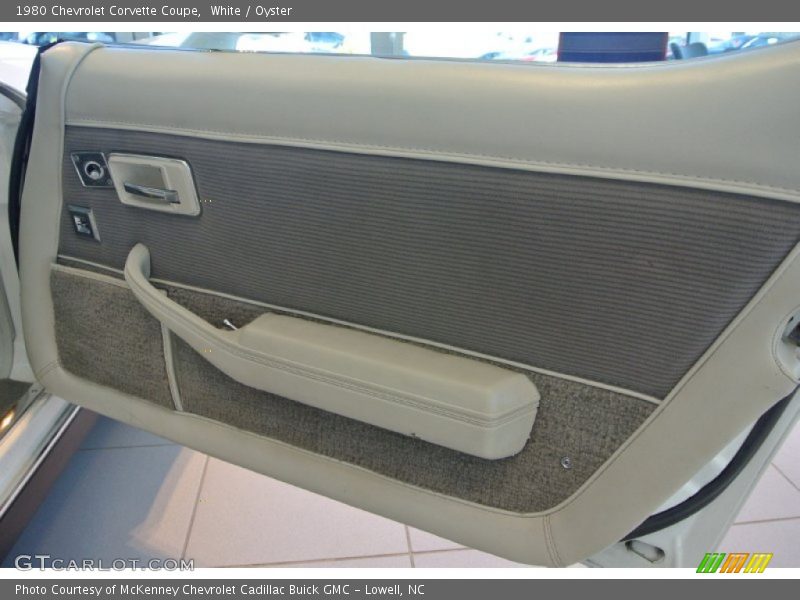 Door Panel of 1980 Corvette Coupe
