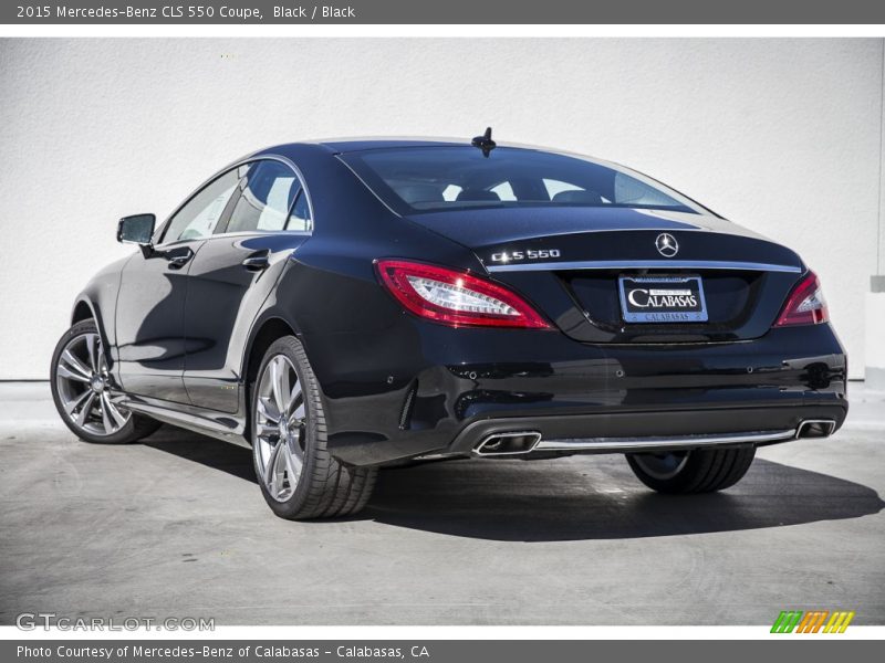 Black / Black 2015 Mercedes-Benz CLS 550 Coupe