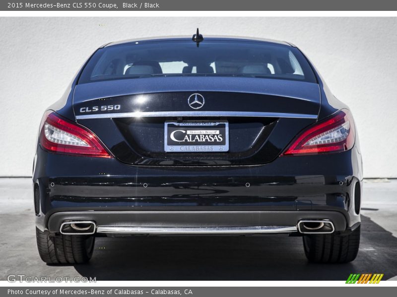Black / Black 2015 Mercedes-Benz CLS 550 Coupe