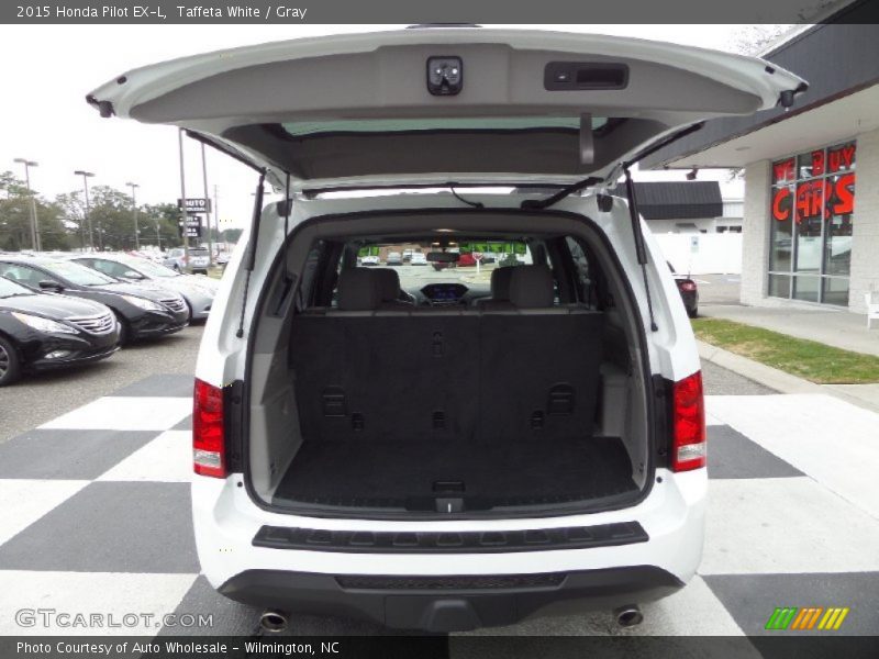 Taffeta White / Gray 2015 Honda Pilot EX-L