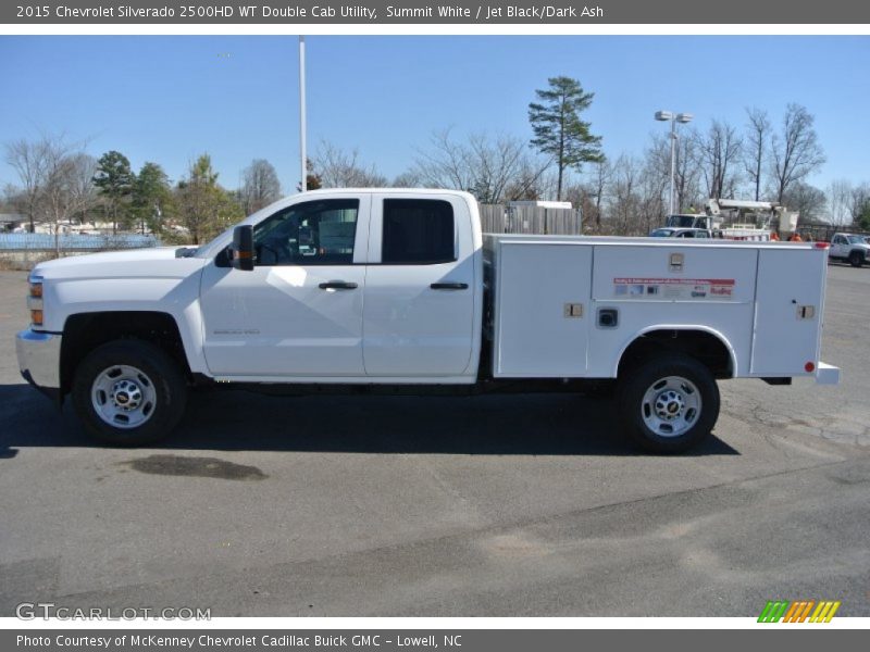  2015 Silverado 2500HD WT Double Cab Utility Summit White
