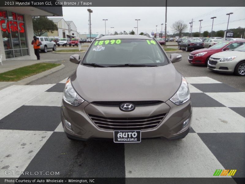 Chai Bronze / Taupe 2013 Hyundai Tucson GLS