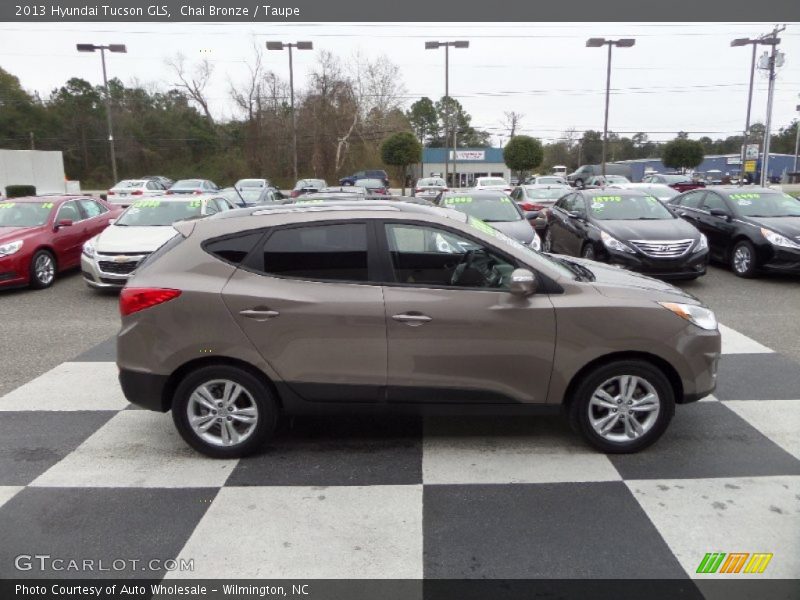 Chai Bronze / Taupe 2013 Hyundai Tucson GLS