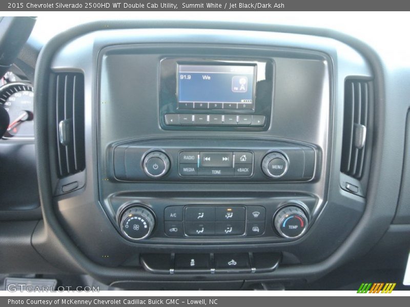 Controls of 2015 Silverado 2500HD WT Double Cab Utility