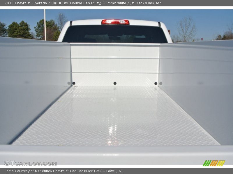 Summit White / Jet Black/Dark Ash 2015 Chevrolet Silverado 2500HD WT Double Cab Utility