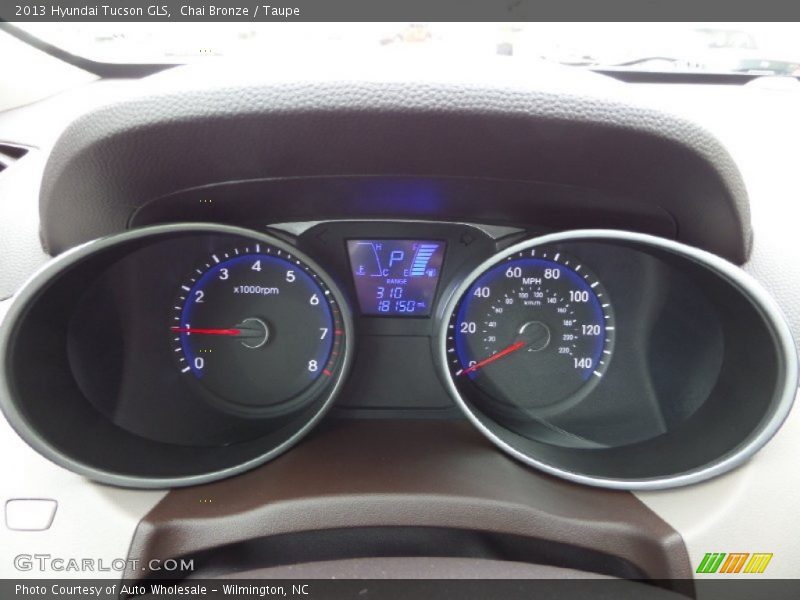 Chai Bronze / Taupe 2013 Hyundai Tucson GLS