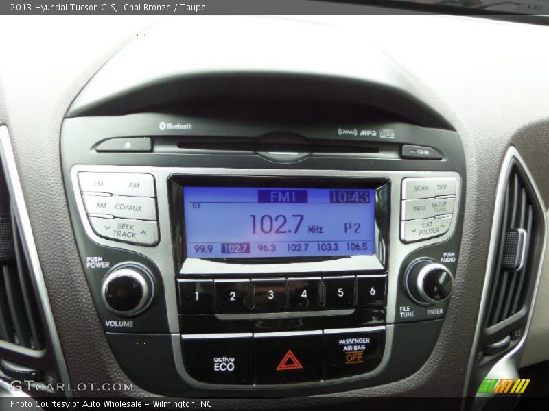 Chai Bronze / Taupe 2013 Hyundai Tucson GLS