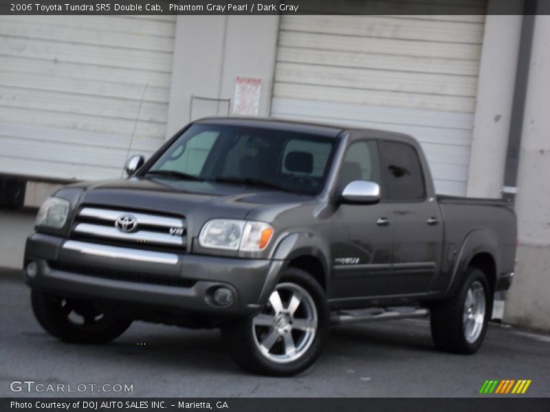 Phantom Gray Pearl / Dark Gray 2006 Toyota Tundra SR5 Double Cab