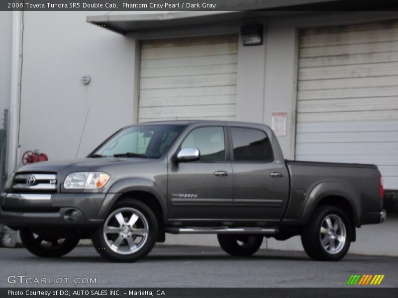 Phantom Gray Pearl / Dark Gray 2006 Toyota Tundra SR5 Double Cab