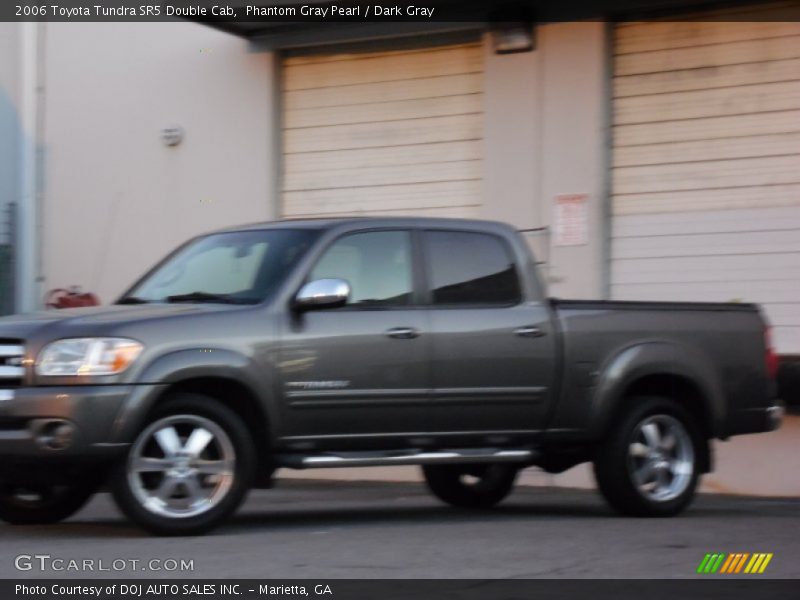 Phantom Gray Pearl / Dark Gray 2006 Toyota Tundra SR5 Double Cab