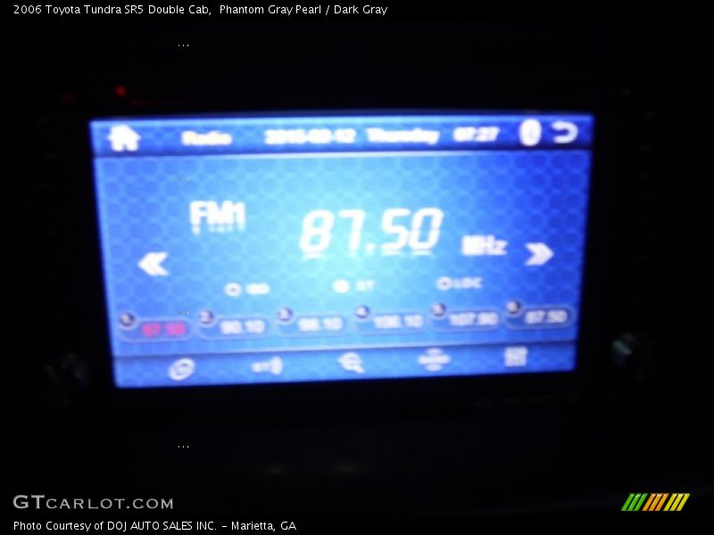 Phantom Gray Pearl / Dark Gray 2006 Toyota Tundra SR5 Double Cab