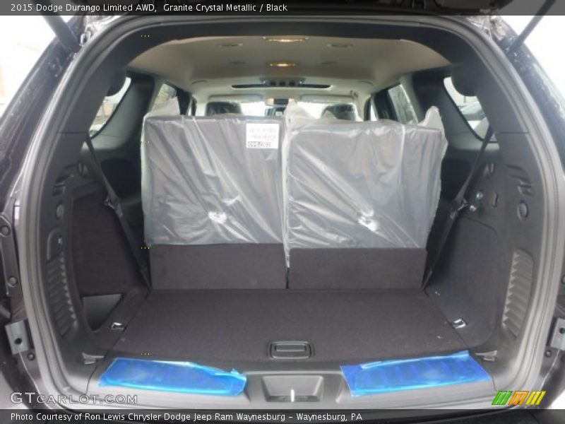 Granite Crystal Metallic / Black 2015 Dodge Durango Limited AWD
