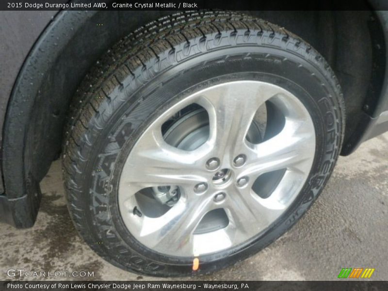 Granite Crystal Metallic / Black 2015 Dodge Durango Limited AWD