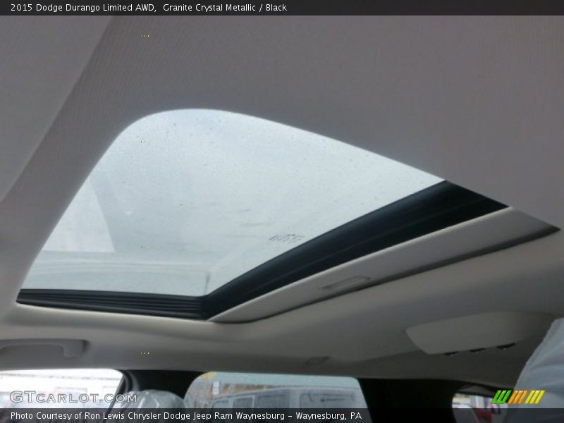 Granite Crystal Metallic / Black 2015 Dodge Durango Limited AWD