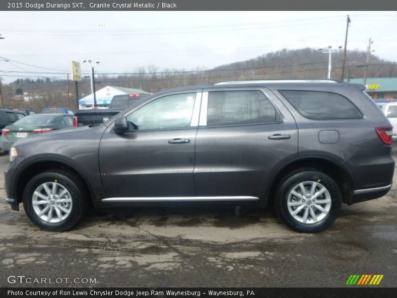 Granite Crystal Metallic / Black 2015 Dodge Durango SXT
