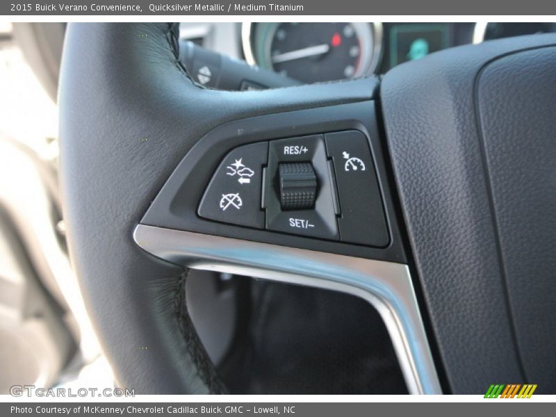 Quicksilver Metallic / Medium Titanium 2015 Buick Verano Convenience