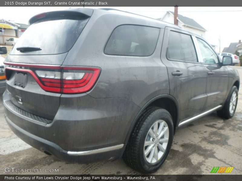Granite Crystal Metallic / Black 2015 Dodge Durango SXT
