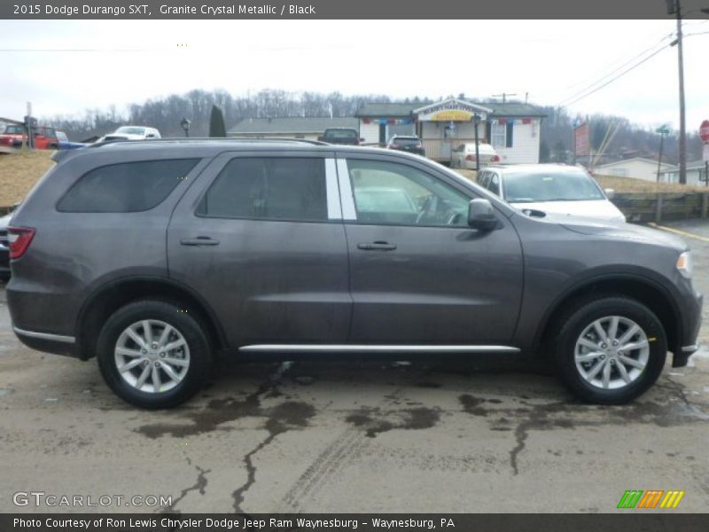 Granite Crystal Metallic / Black 2015 Dodge Durango SXT