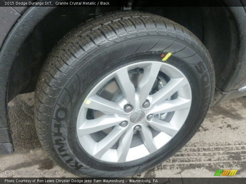 Granite Crystal Metallic / Black 2015 Dodge Durango SXT