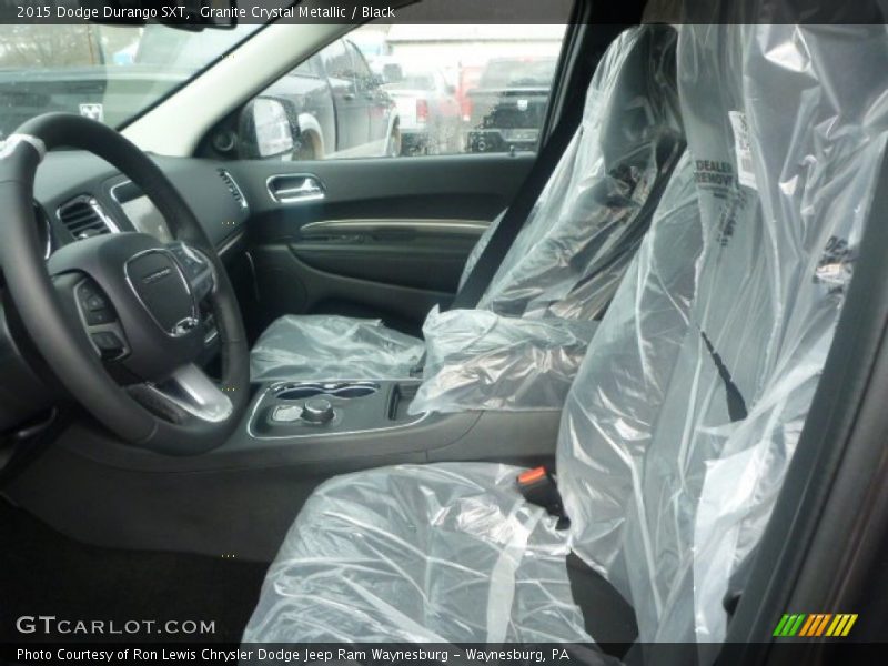 Granite Crystal Metallic / Black 2015 Dodge Durango SXT