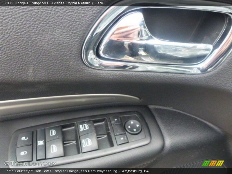Granite Crystal Metallic / Black 2015 Dodge Durango SXT