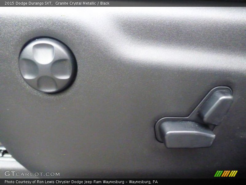 Granite Crystal Metallic / Black 2015 Dodge Durango SXT