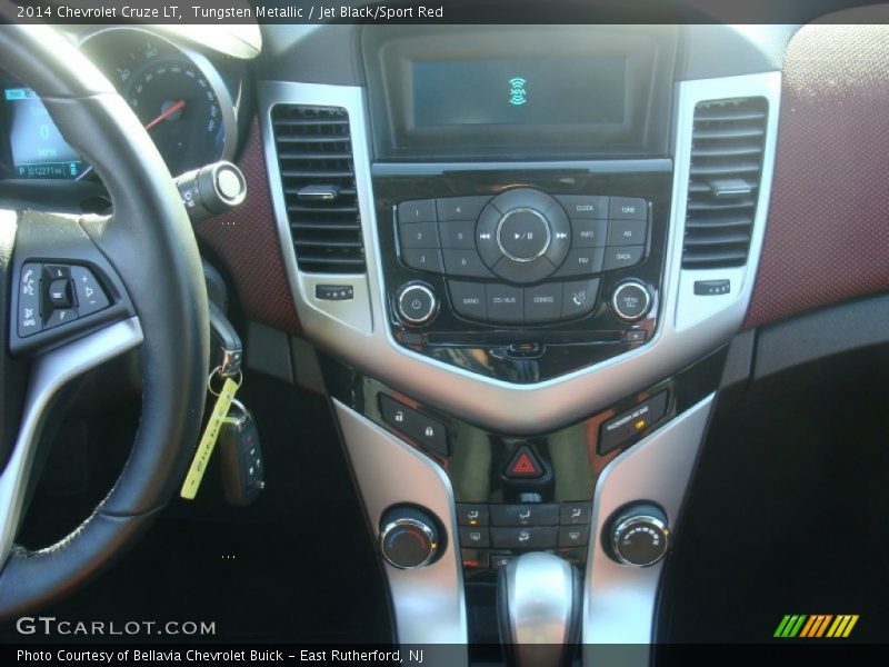 Tungsten Metallic / Jet Black/Sport Red 2014 Chevrolet Cruze LT