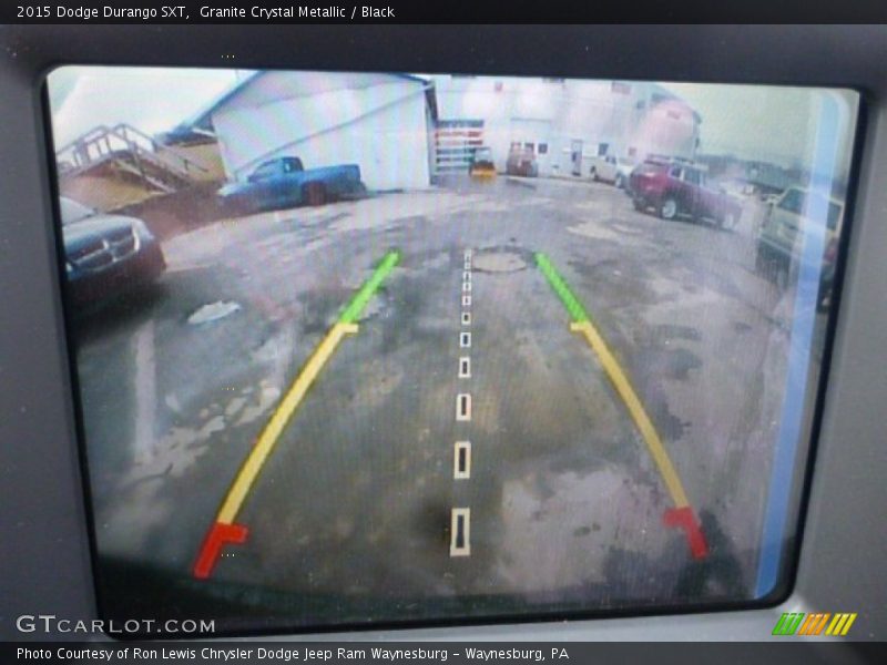 Granite Crystal Metallic / Black 2015 Dodge Durango SXT