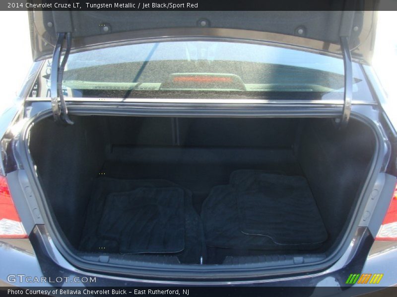 Tungsten Metallic / Jet Black/Sport Red 2014 Chevrolet Cruze LT