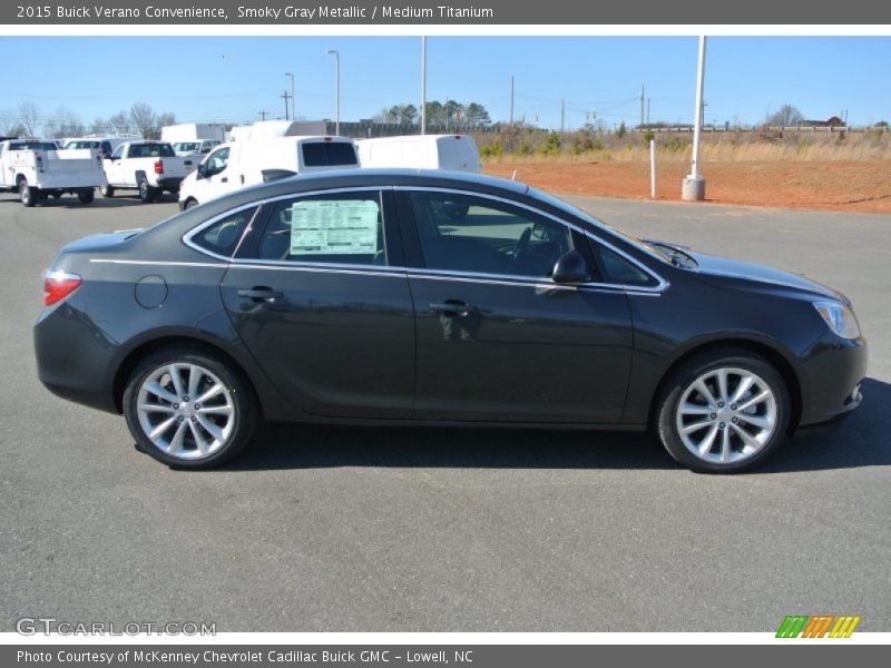 Smoky Gray Metallic / Medium Titanium 2015 Buick Verano Convenience