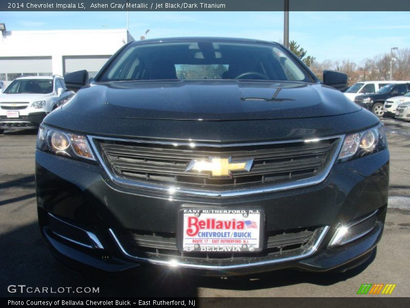 Ashen Gray Metallic / Jet Black/Dark Titanium 2014 Chevrolet Impala LS