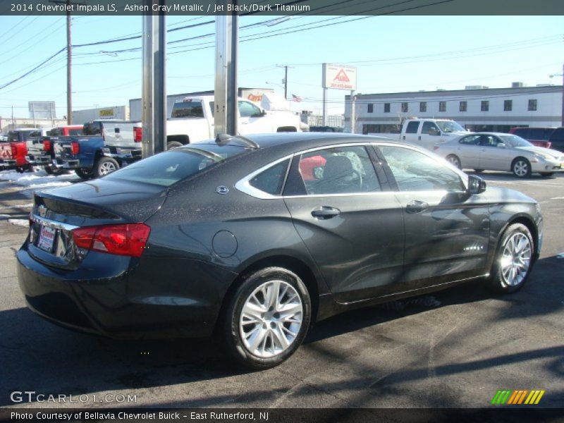 Ashen Gray Metallic / Jet Black/Dark Titanium 2014 Chevrolet Impala LS