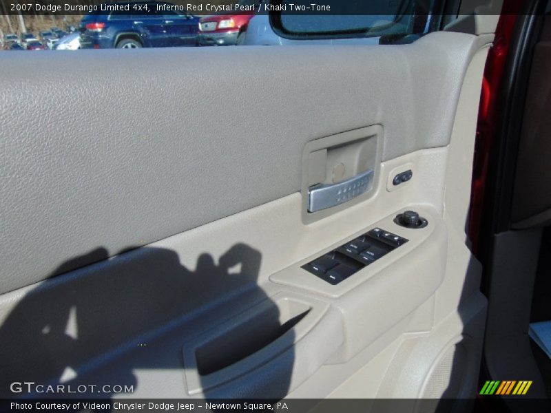 Inferno Red Crystal Pearl / Khaki Two-Tone 2007 Dodge Durango Limited 4x4