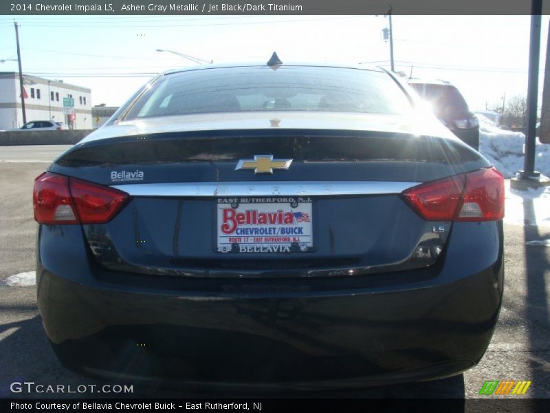 Ashen Gray Metallic / Jet Black/Dark Titanium 2014 Chevrolet Impala LS
