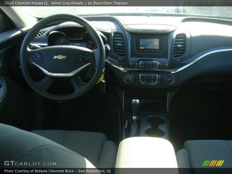 Ashen Gray Metallic / Jet Black/Dark Titanium 2014 Chevrolet Impala LS
