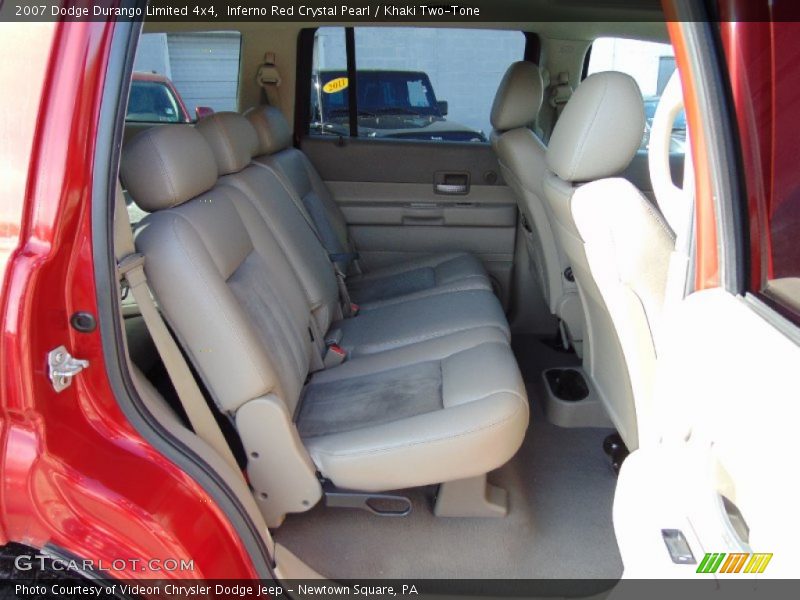 Inferno Red Crystal Pearl / Khaki Two-Tone 2007 Dodge Durango Limited 4x4