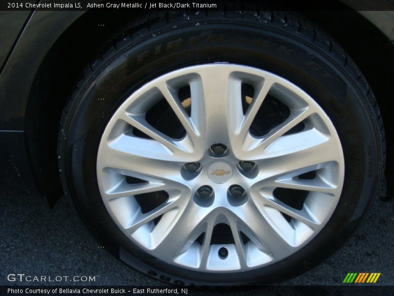 Ashen Gray Metallic / Jet Black/Dark Titanium 2014 Chevrolet Impala LS