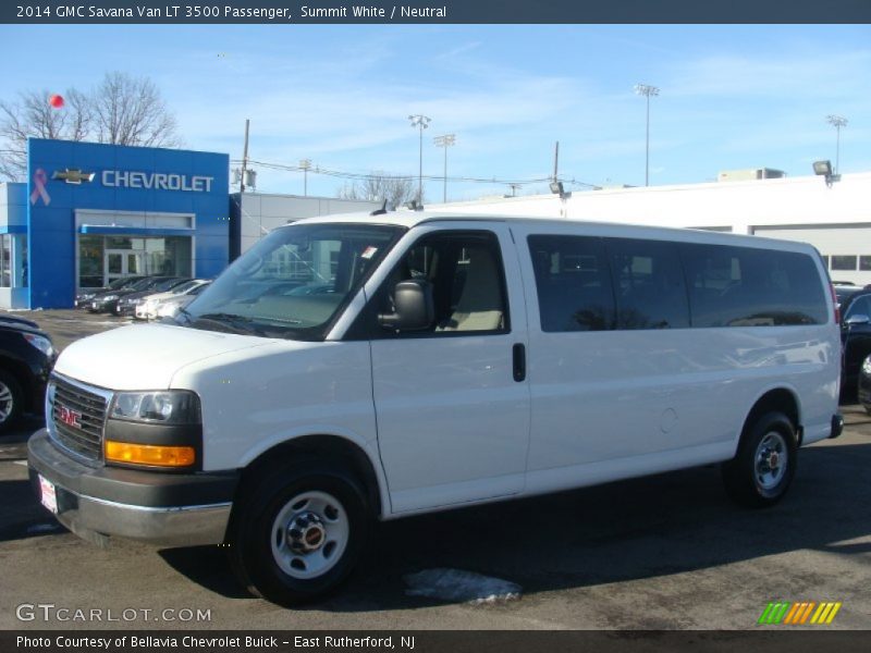 Summit White / Neutral 2014 GMC Savana Van LT 3500 Passenger