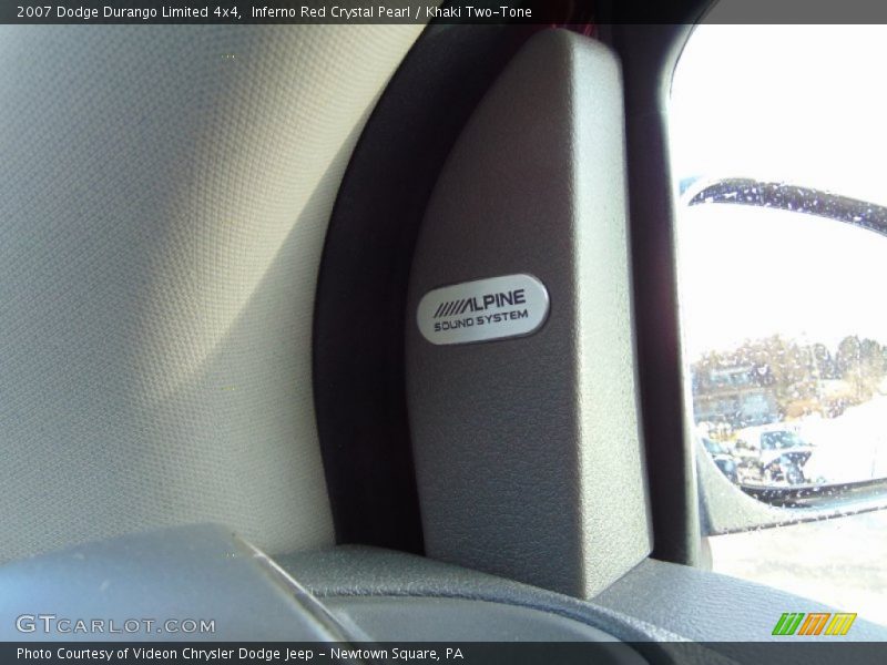Inferno Red Crystal Pearl / Khaki Two-Tone 2007 Dodge Durango Limited 4x4