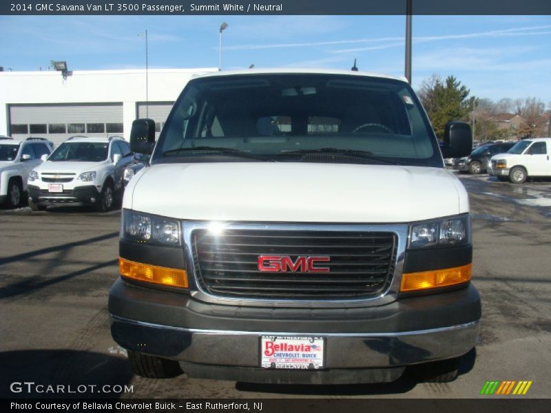 Summit White / Neutral 2014 GMC Savana Van LT 3500 Passenger