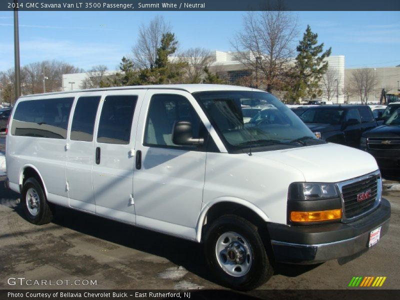 Summit White / Neutral 2014 GMC Savana Van LT 3500 Passenger