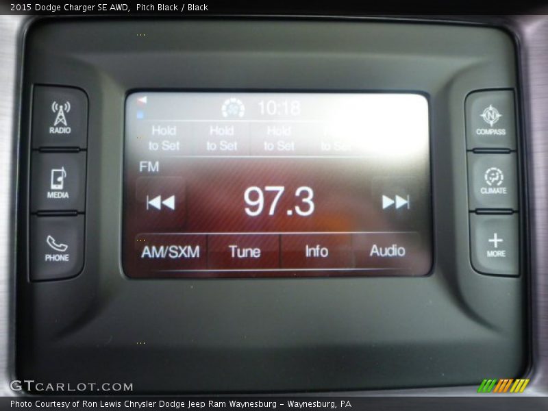 Audio System of 2015 Charger SE AWD