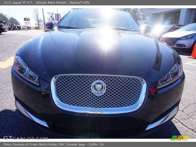 Ultimate Black Metallic / Barley/Truffle 2013 Jaguar XF I4 T