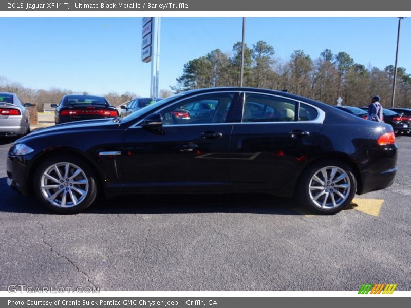 Ultimate Black Metallic / Barley/Truffle 2013 Jaguar XF I4 T