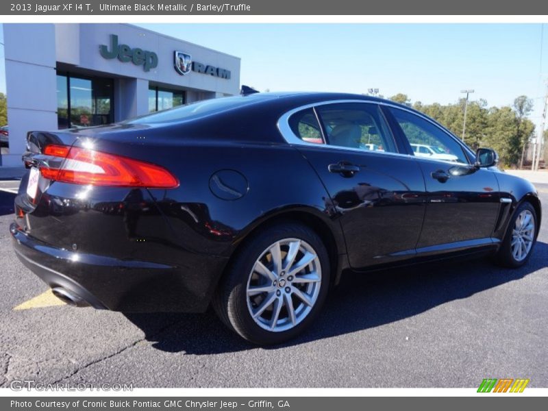 Ultimate Black Metallic / Barley/Truffle 2013 Jaguar XF I4 T