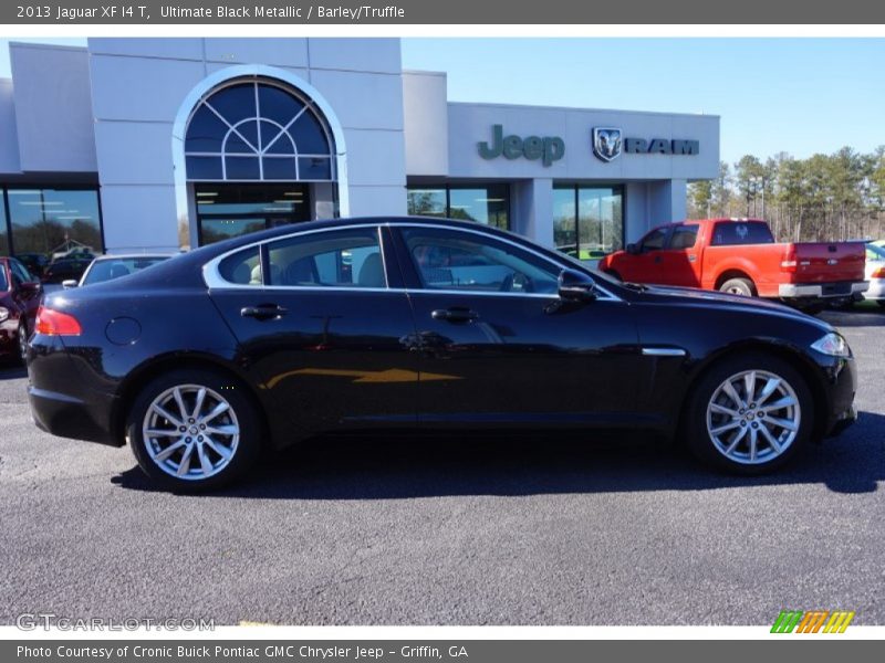 Ultimate Black Metallic / Barley/Truffle 2013 Jaguar XF I4 T